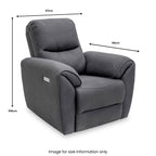 Fauteuil inclinable électrique Harlan