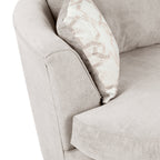 Fauteuil pivotant en chenille Fernley