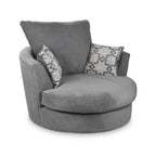 Fauteuil pivotant en chenille Fernley