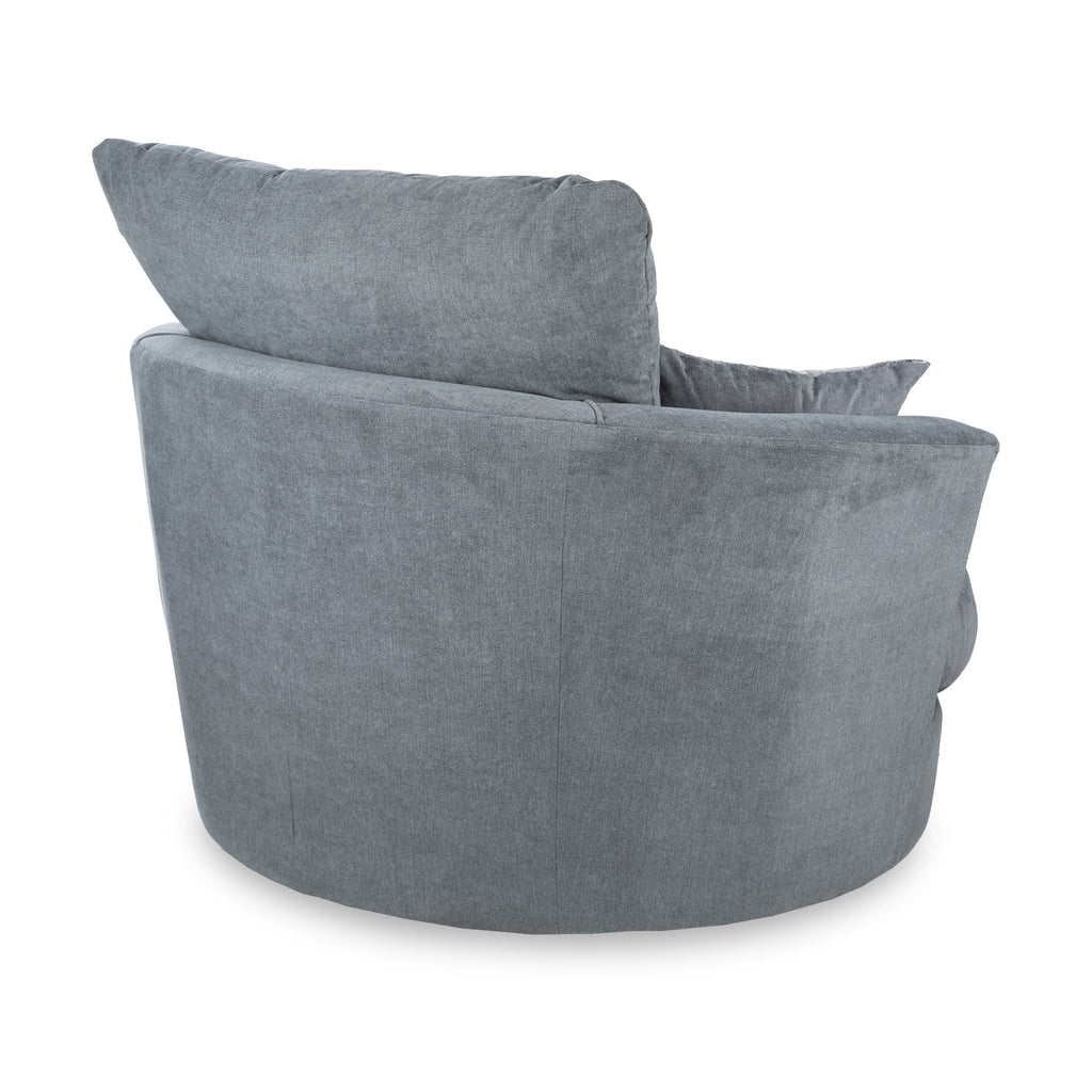 Fauteuil pivotant en chenille Fernley