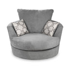 Fauteuil pivotant en chenille Fernley