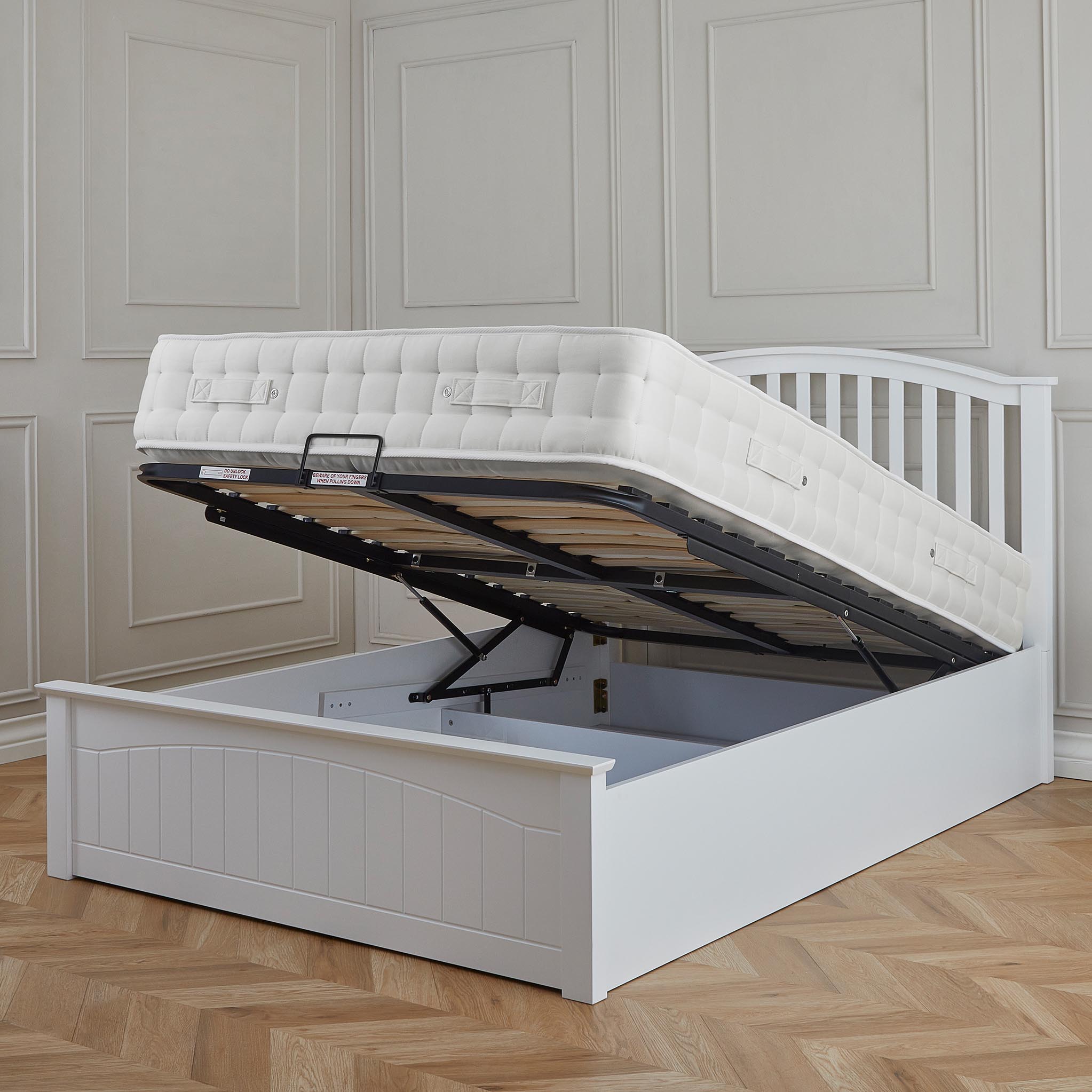 Cadre de lit coffre ottoman Chiltern