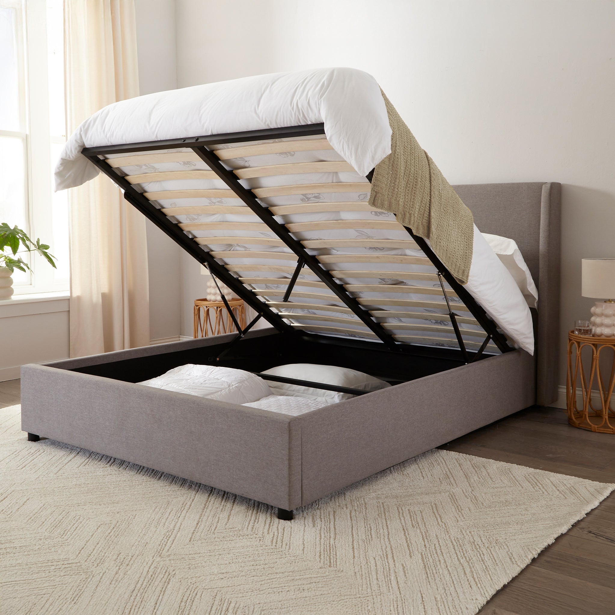 Cadre de lit coffre Brent