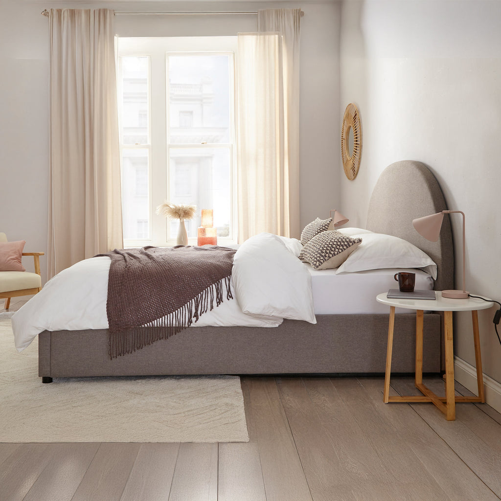 Cadre de lit coffre demi-cercle Hounslow