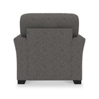 Fauteuil en tissu à tissage texturé Cheswick