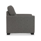 Fauteuil en tissu à tissage texturé Cheswick