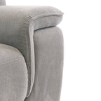 Fauteuil inclinable électrique en tissu Weston