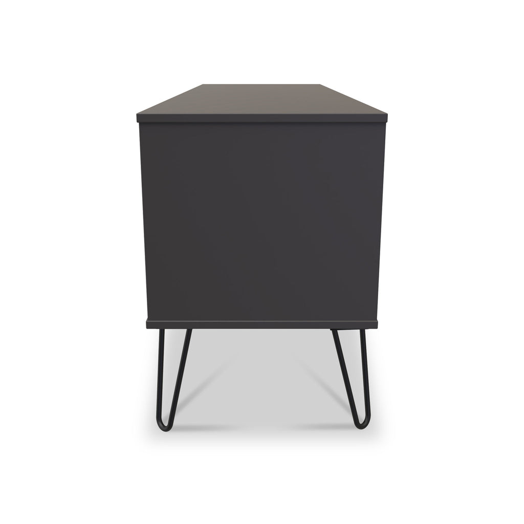 Meuble de rangement bas Moreno à 4 tiroirs