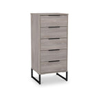Commode haute Ashbourne à 5 tiroirs