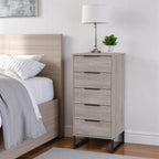 Commode haute Ashbourne à 5 tiroirs