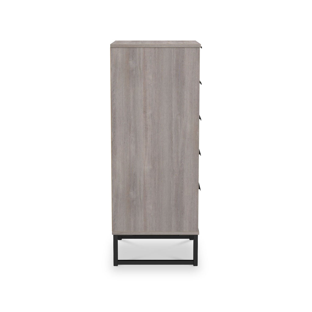 Commode haute Ashbourne à 5 tiroirs