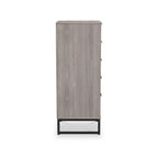 Commode haute Ashbourne à 5 tiroirs