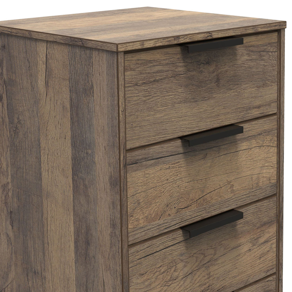 Commode haute Ashbourne à 5 tiroirs