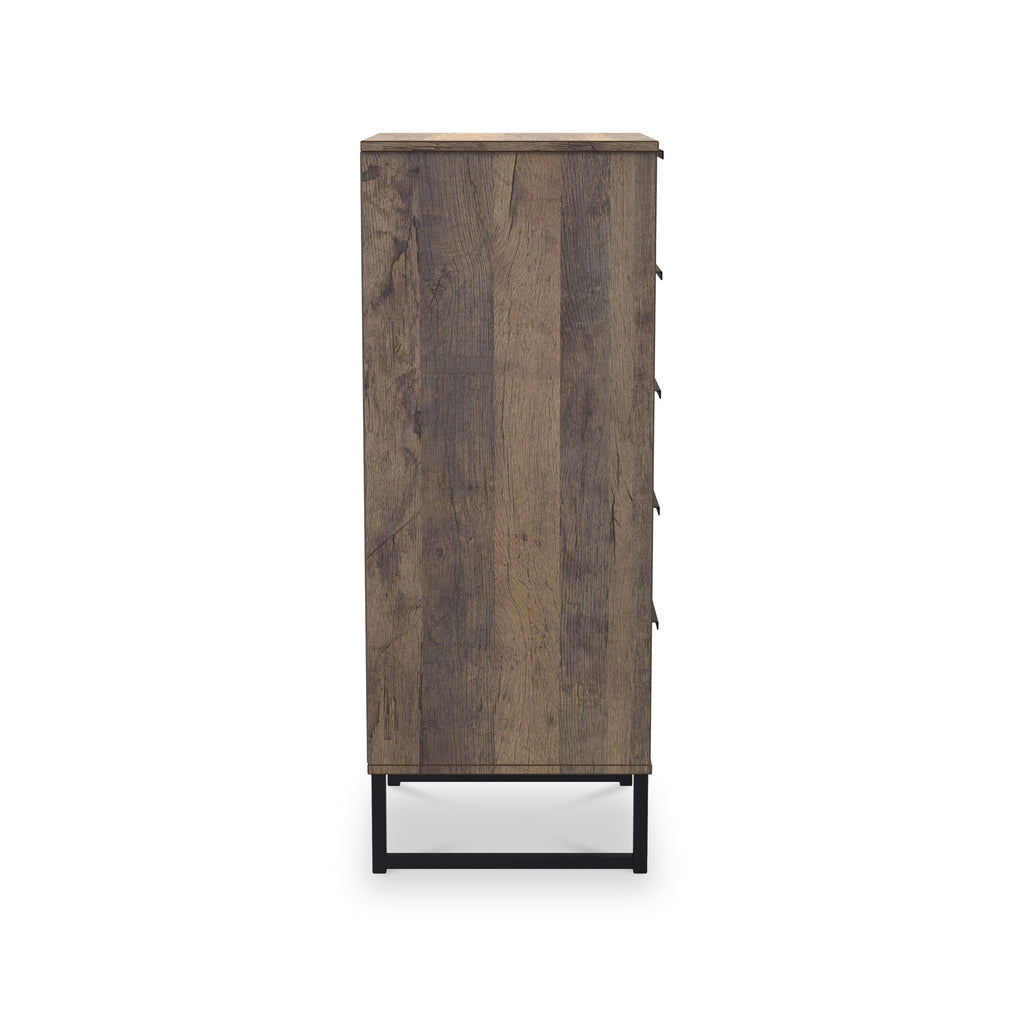 Commode haute Ashbourne à 5 tiroirs