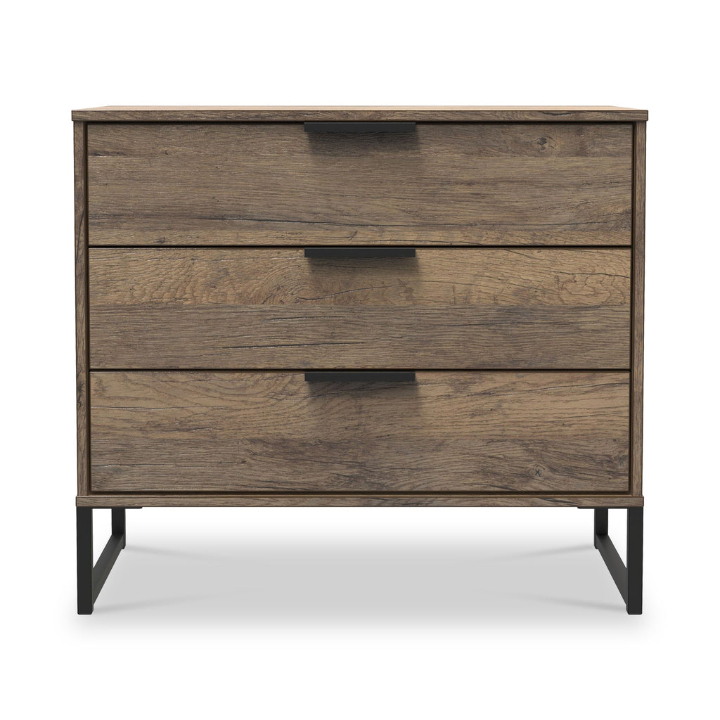 Commode large à 3 tiroirs Ashbourne