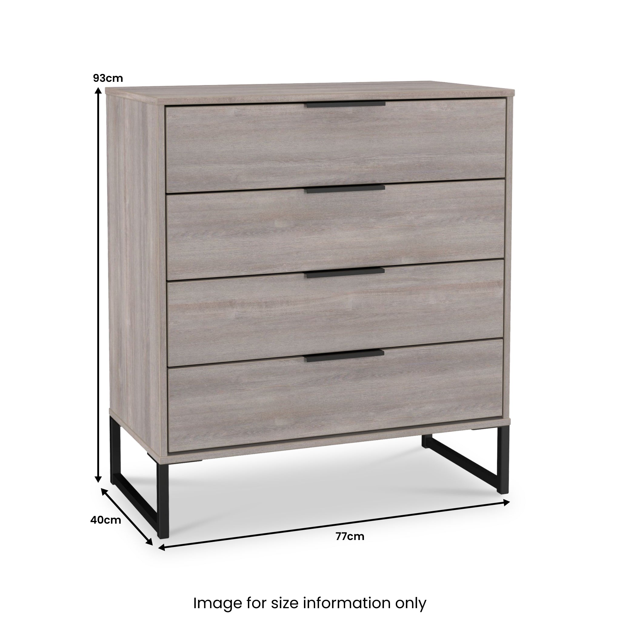 Commode Ashbourne à 4 tiroirs