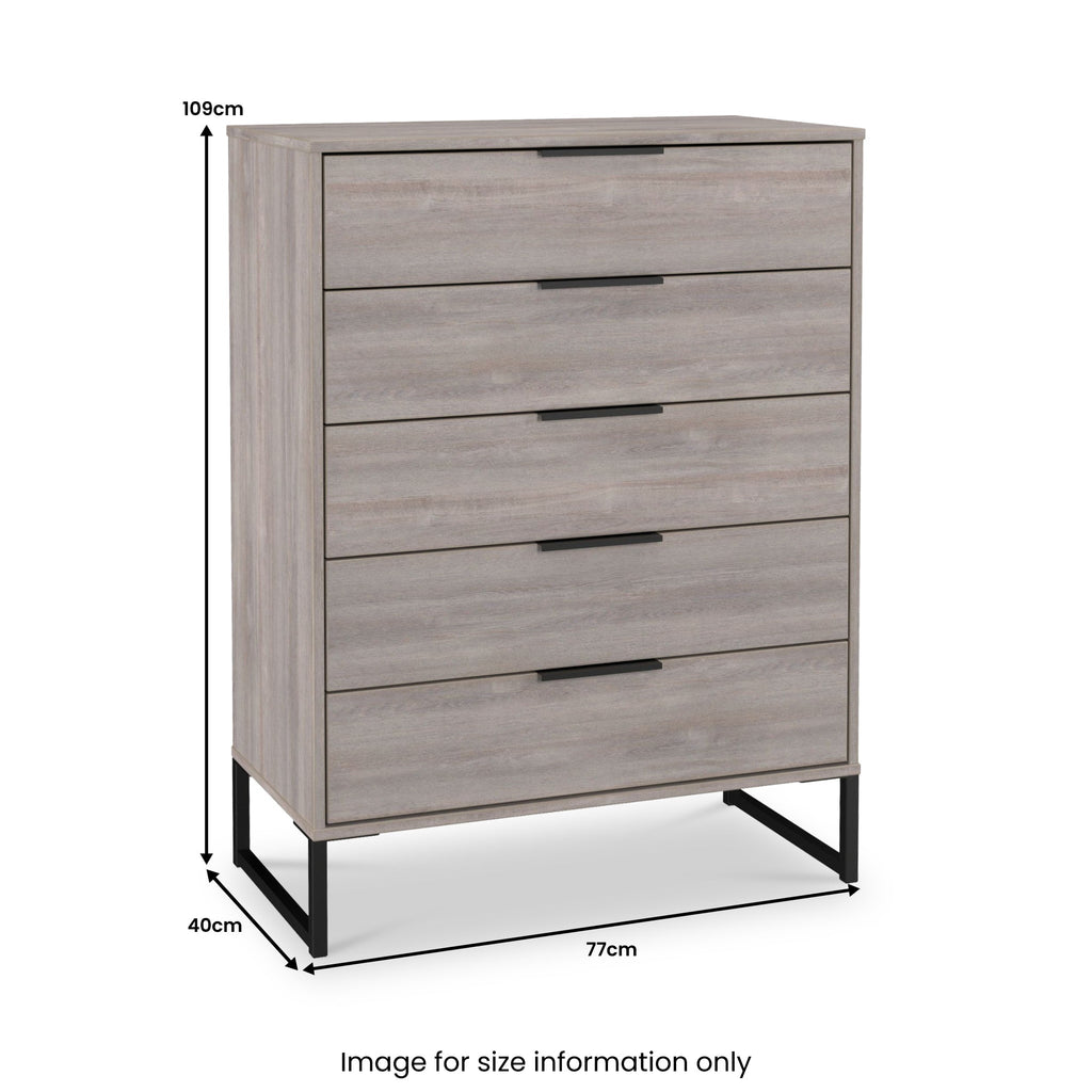 Commode Ashbourne à 5 tiroirs