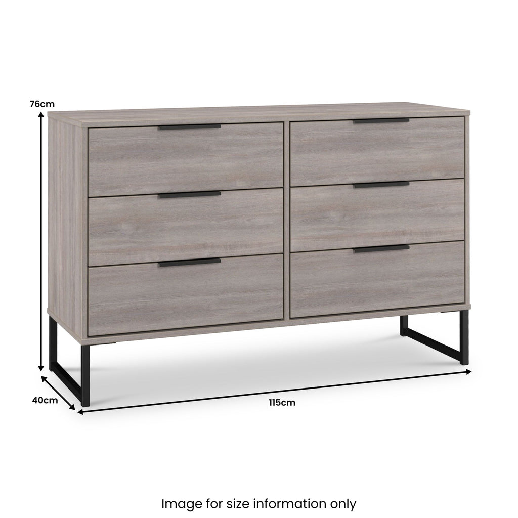 Commode Ashbourne à 6 tiroirs