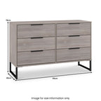 Commode Ashbourne à 6 tiroirs