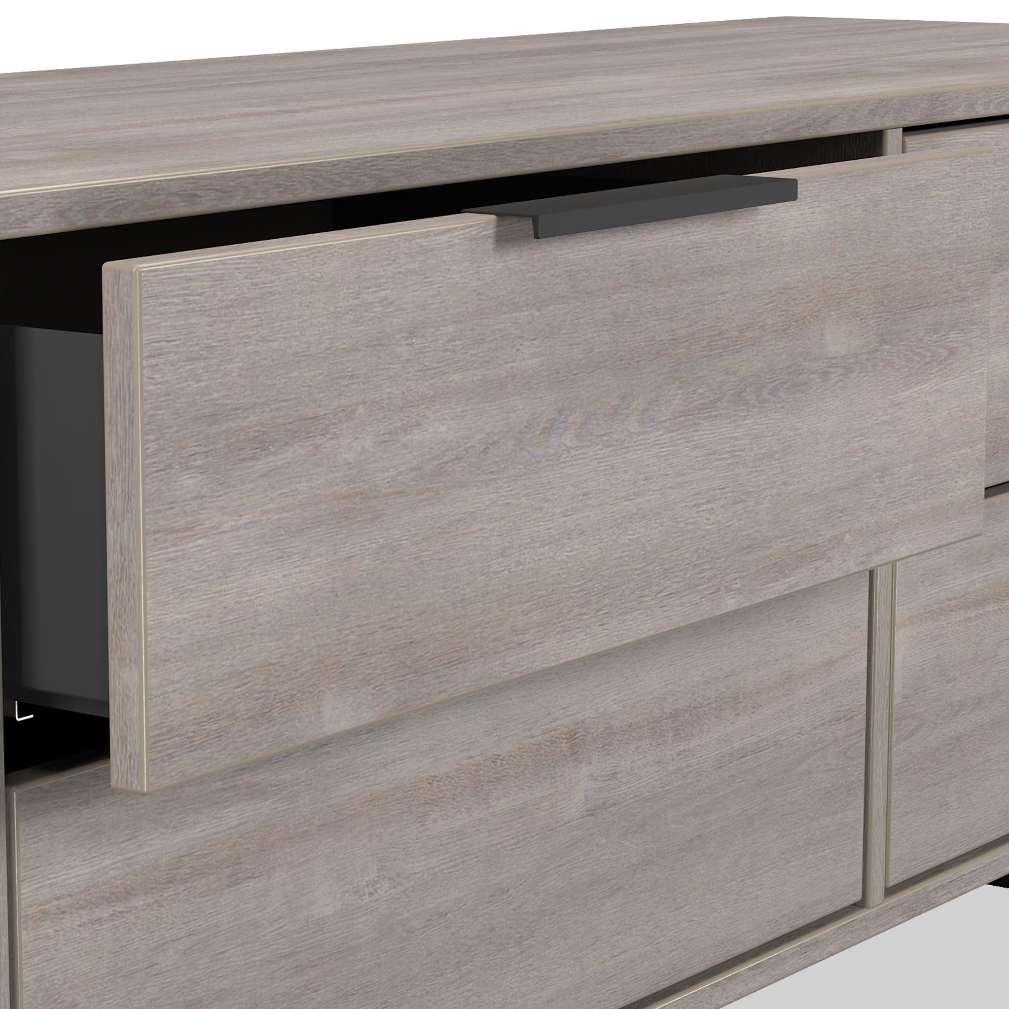 Meuble de rangement bas Ashbourne à 4 tiroirs