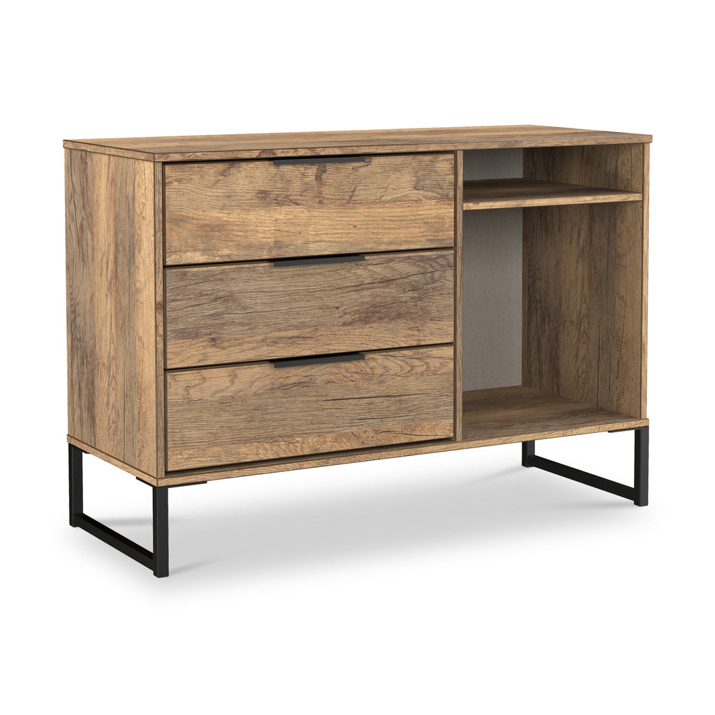 Meuble TV Ashbourne à 3 tiroirs