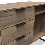 Meuble TV Ashbourne à 3 tiroirs