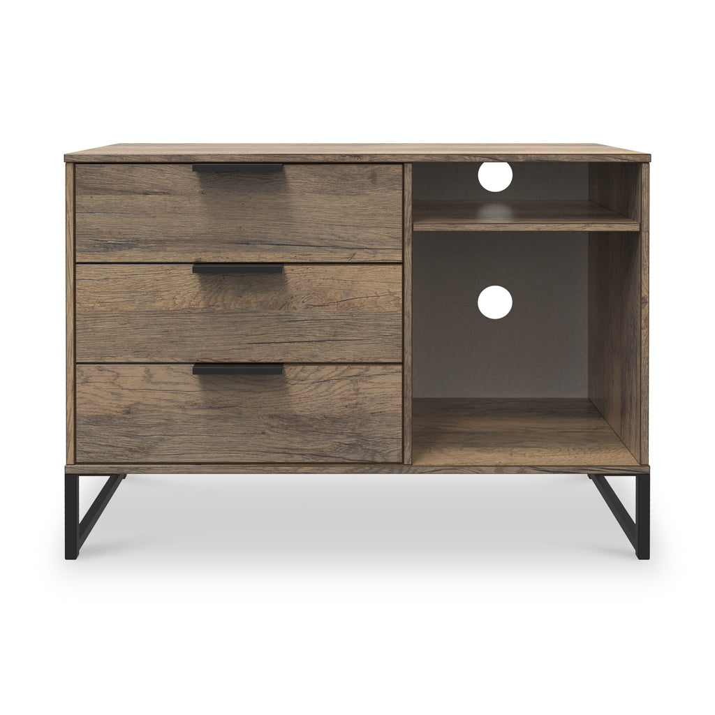 Meuble TV Ashbourne à 3 tiroirs