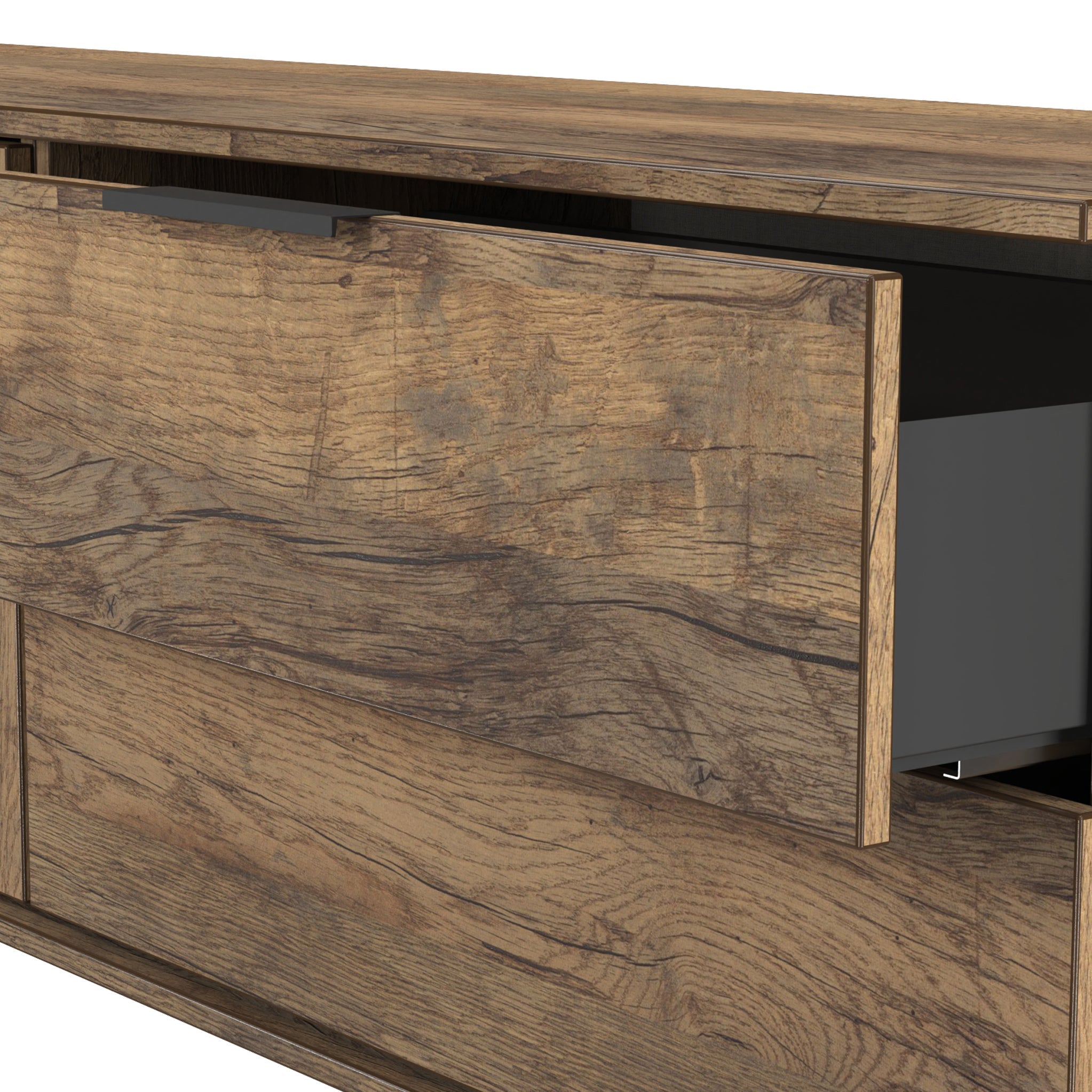 Buffet Ashbourne à 2 tiroirs et 2 portes