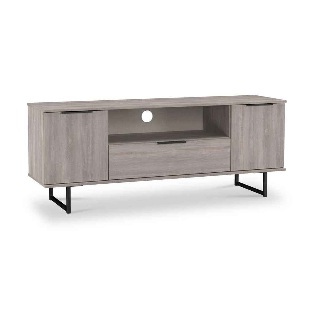 Meuble TV large Ashbourne à 2 portes et 1 tiroir