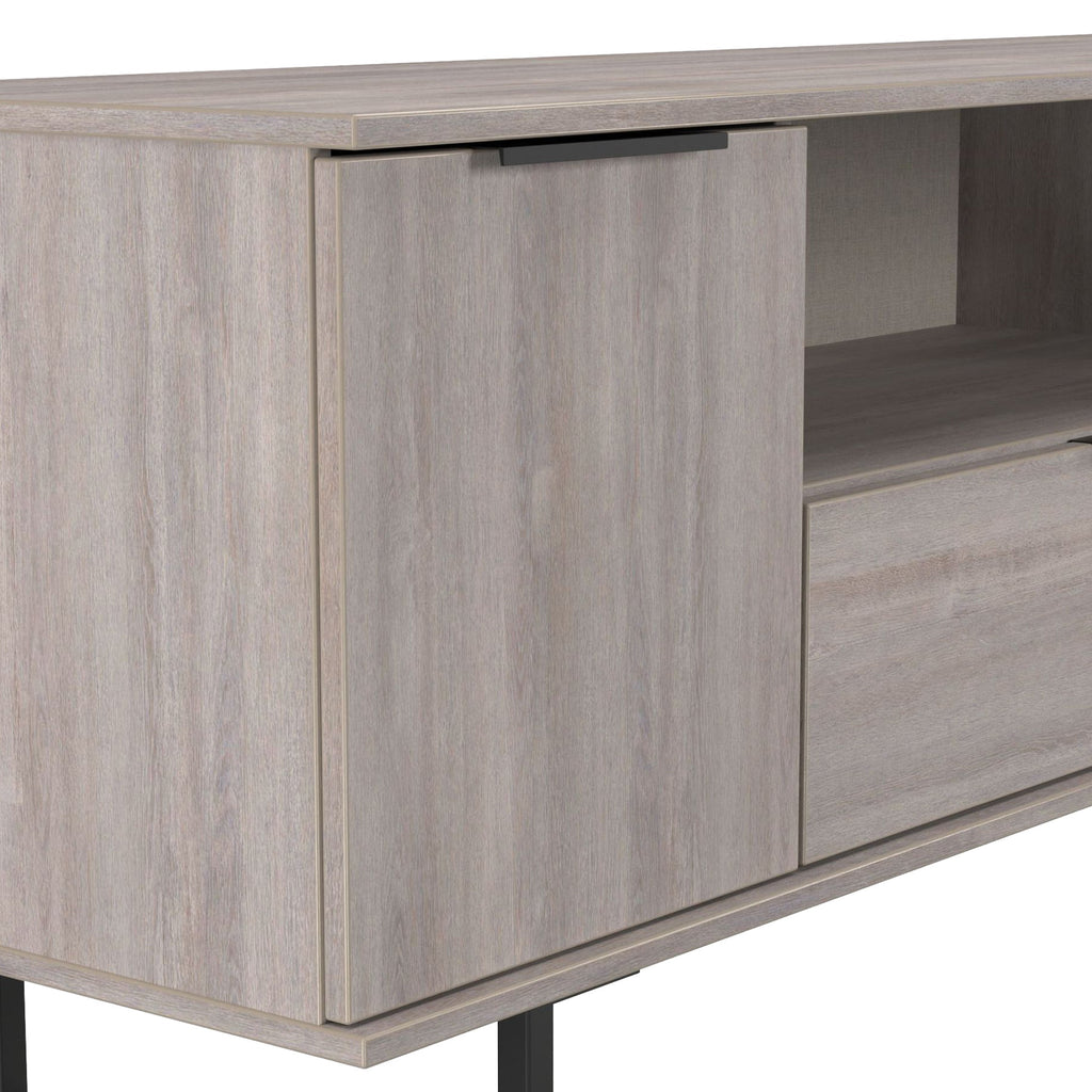 Meuble TV large Ashbourne à 2 portes et 1 tiroir