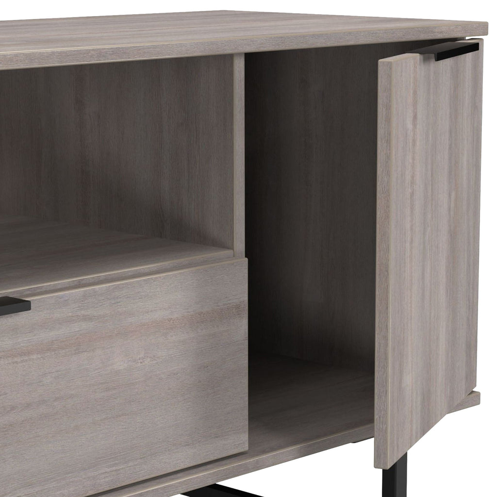 Meuble TV large Ashbourne à 2 portes et 1 tiroir