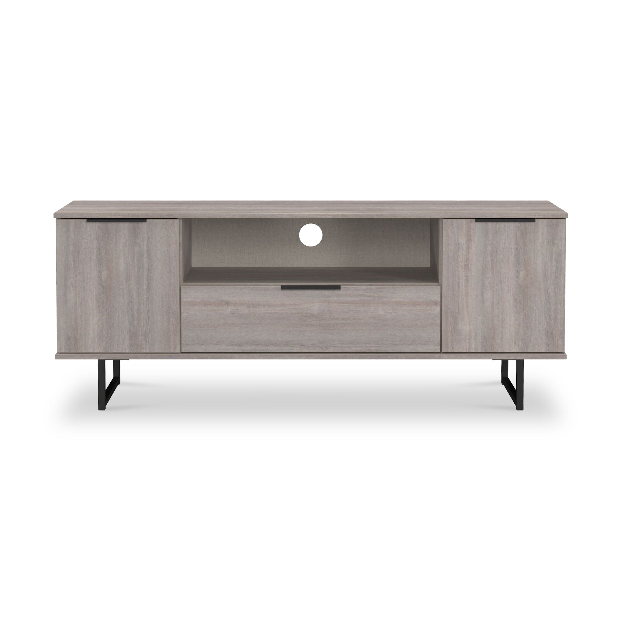 Meuble TV large Ashbourne à 2 portes et 1 tiroir