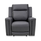 Fauteuil inclinable électrique en cuir Benton