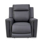 Fauteuil inclinable électrique en cuir Benton