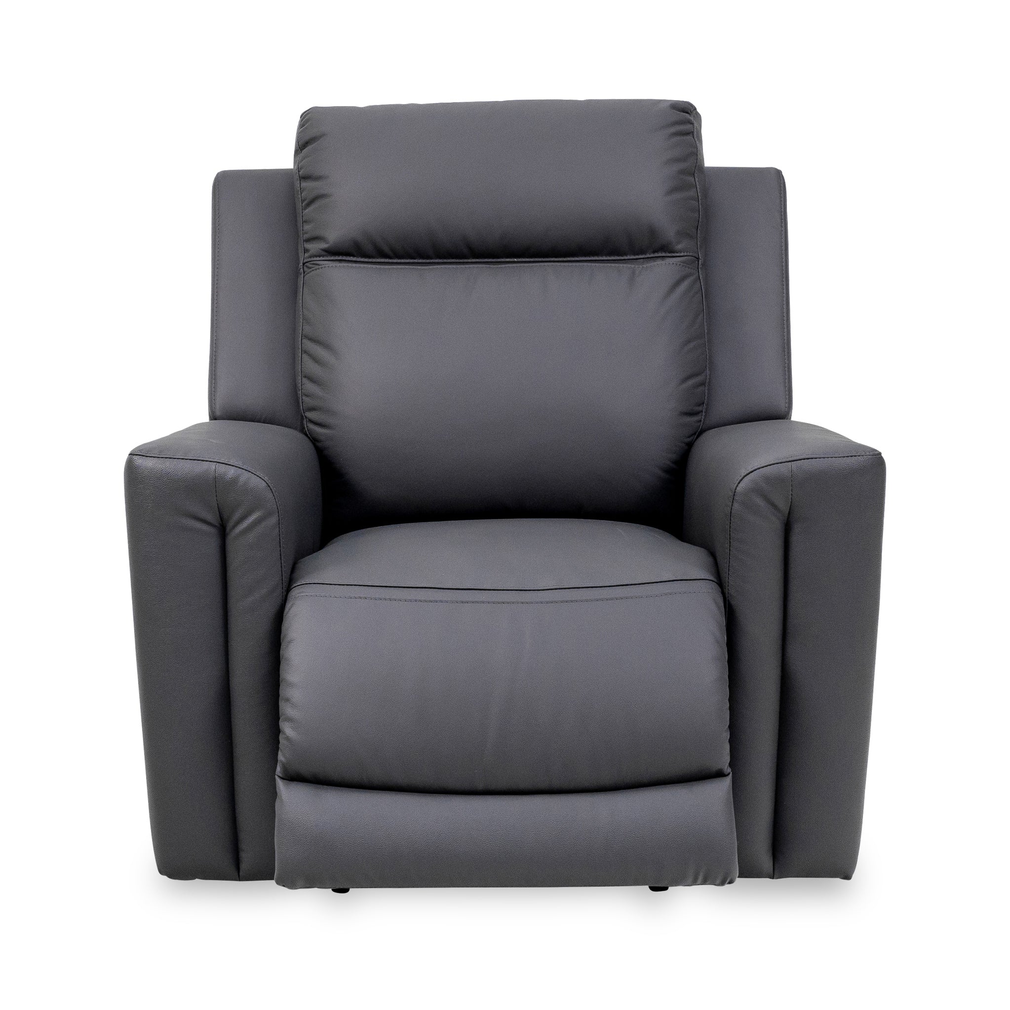 Fauteuil inclinable électrique en cuir Benton