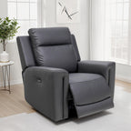 Fauteuil inclinable électrique en cuir Benton