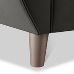 Fauteuil Edison en velours