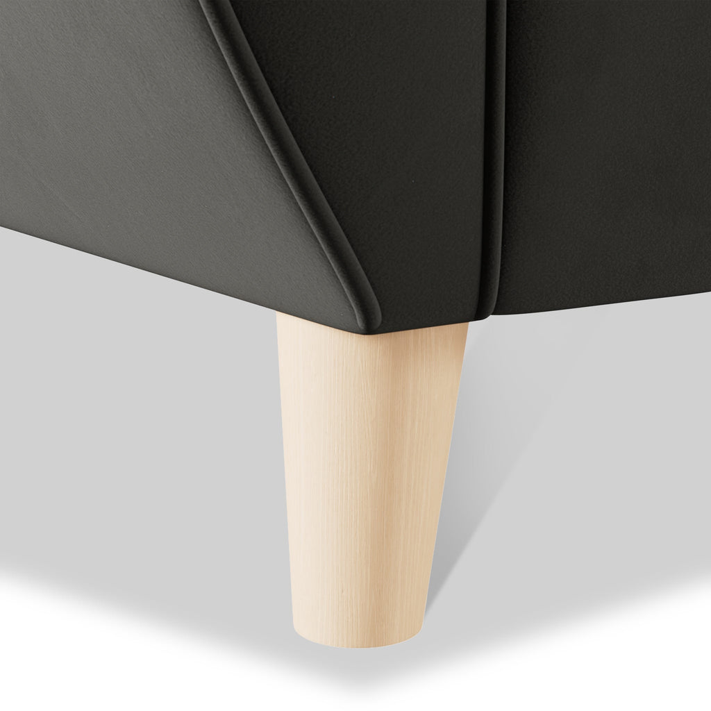 Fauteuil Edison en velours