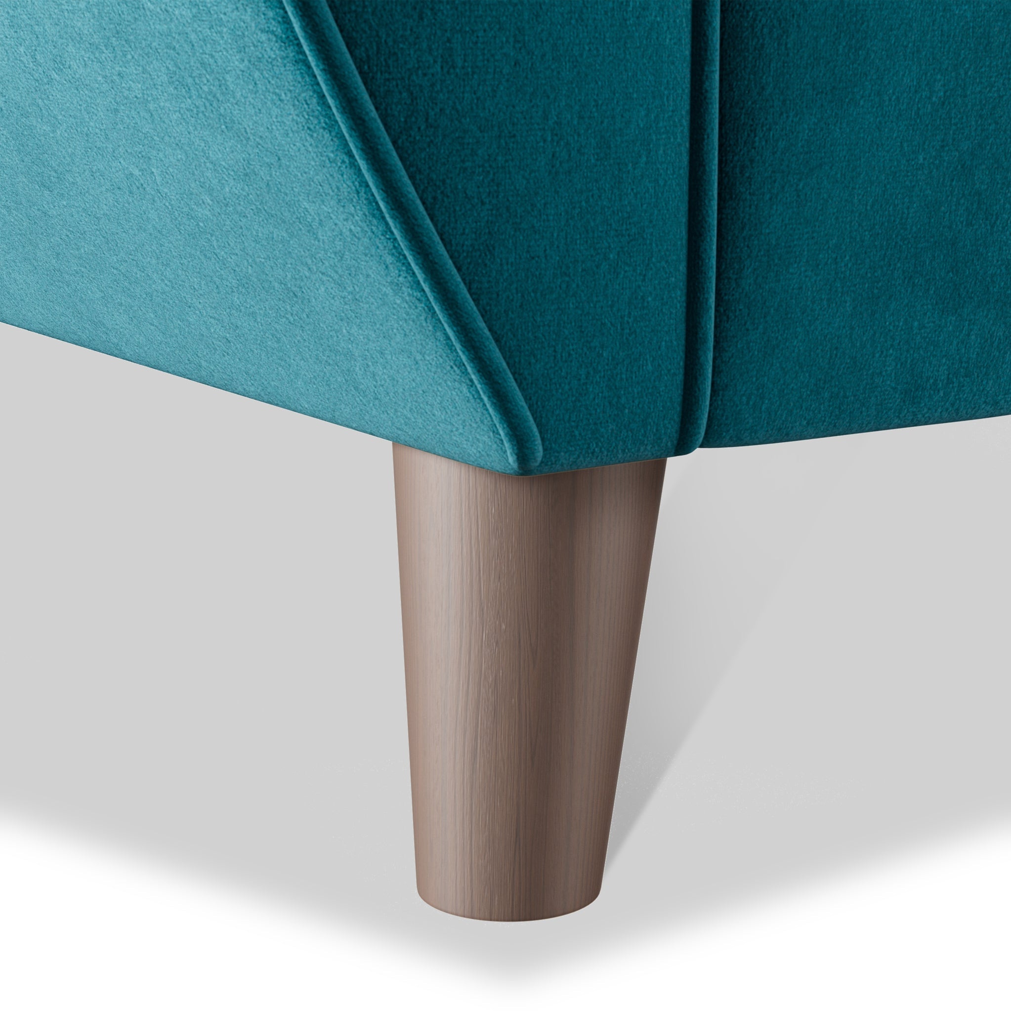 Fauteuil Edison en velours