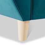 Fauteuil Edison en velours