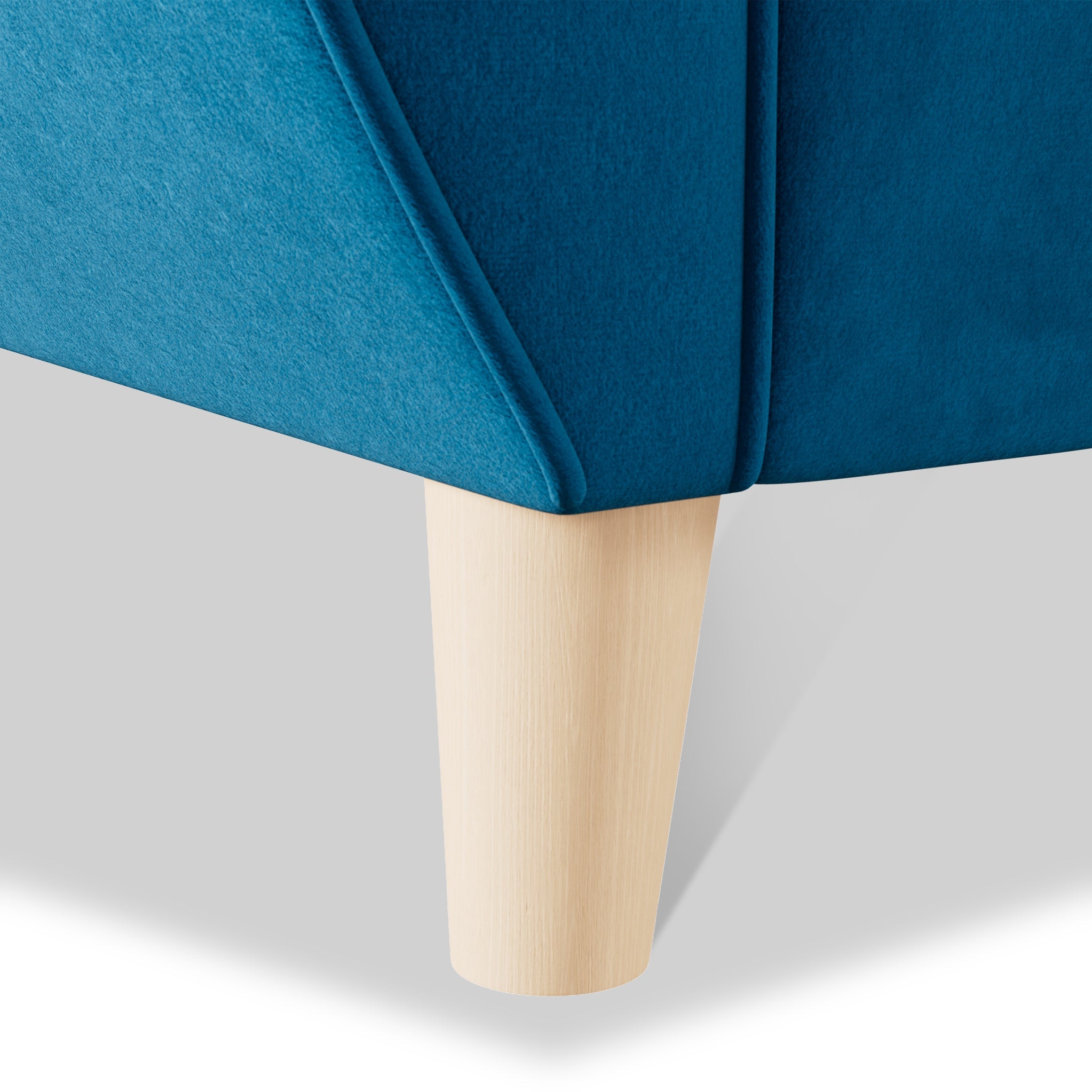 Fauteuil Edison en velours