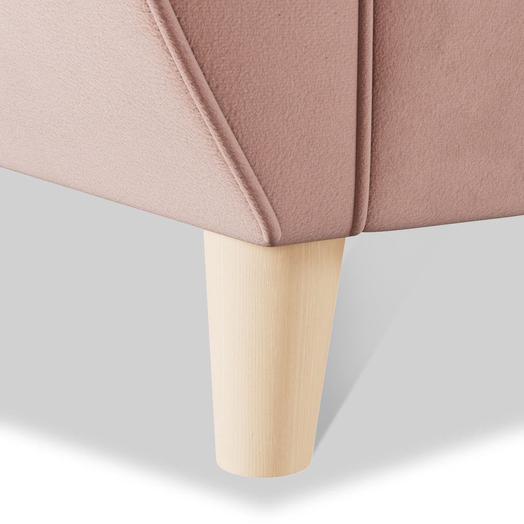 Fauteuil Edison en velours