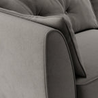 Fauteuil Edison en velours