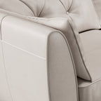 Fauteuil en cuir Edison