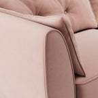 Fauteuil Edison en velours