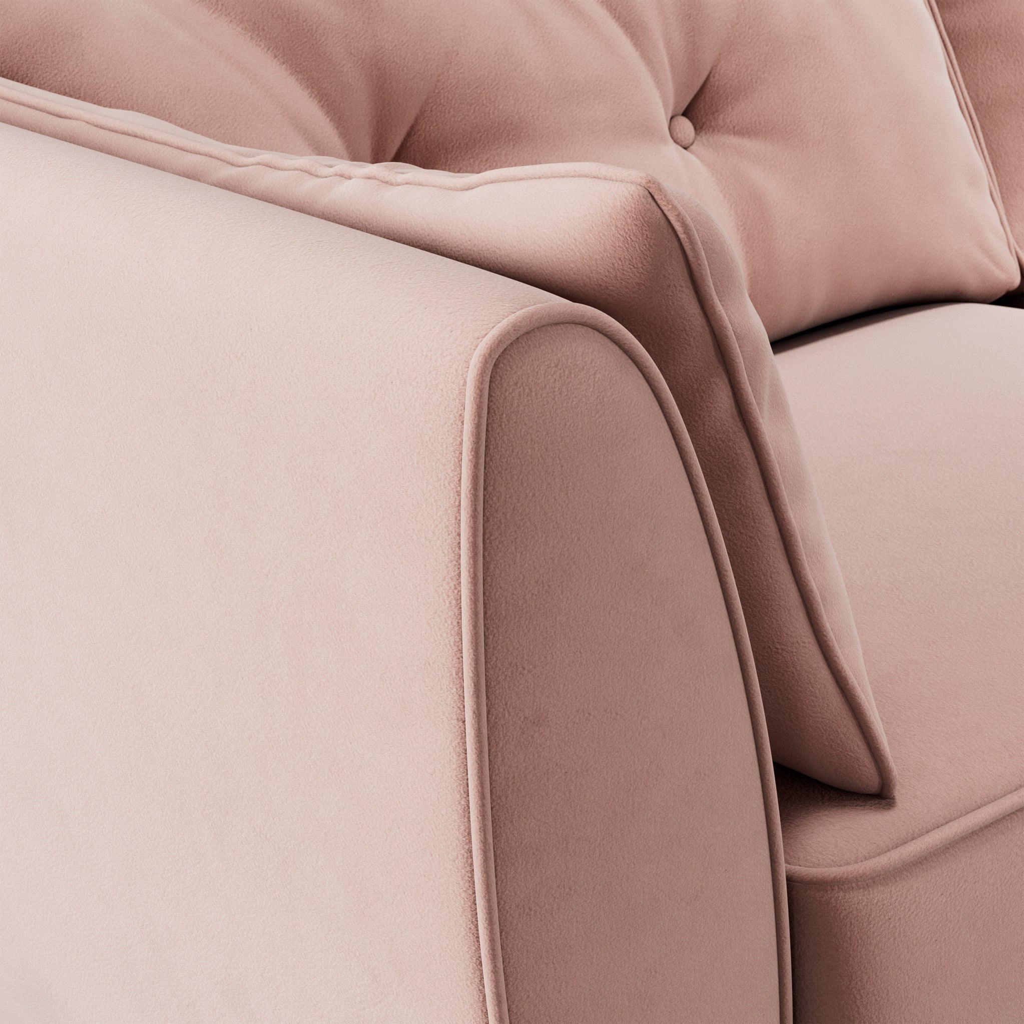 Fauteuil Edison en velours