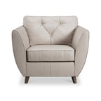 Fauteuil en cuir Edison