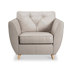 Fauteuil en cuir Edison