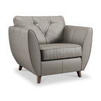 Fauteuil en cuir Edison