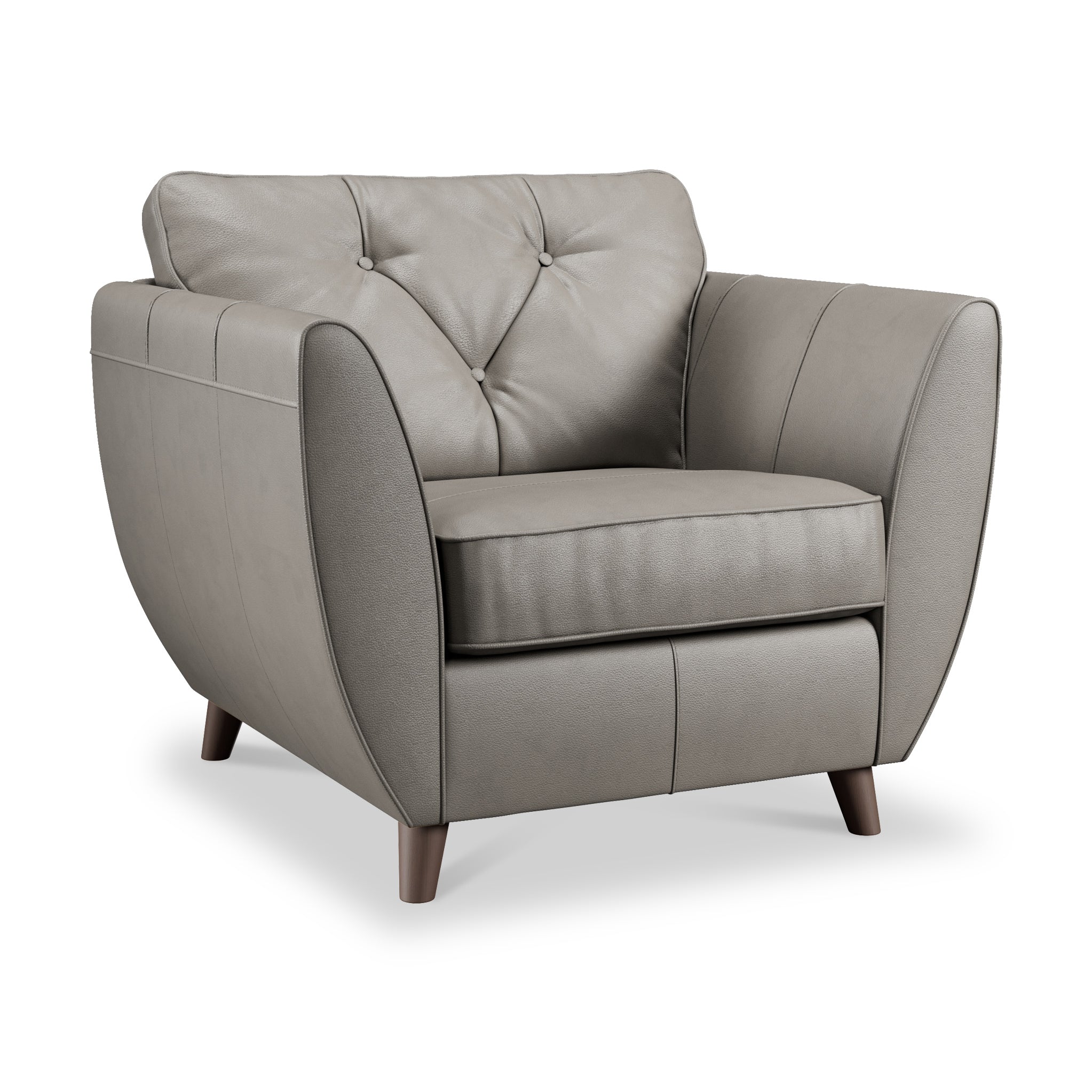 Fauteuil en cuir Edison